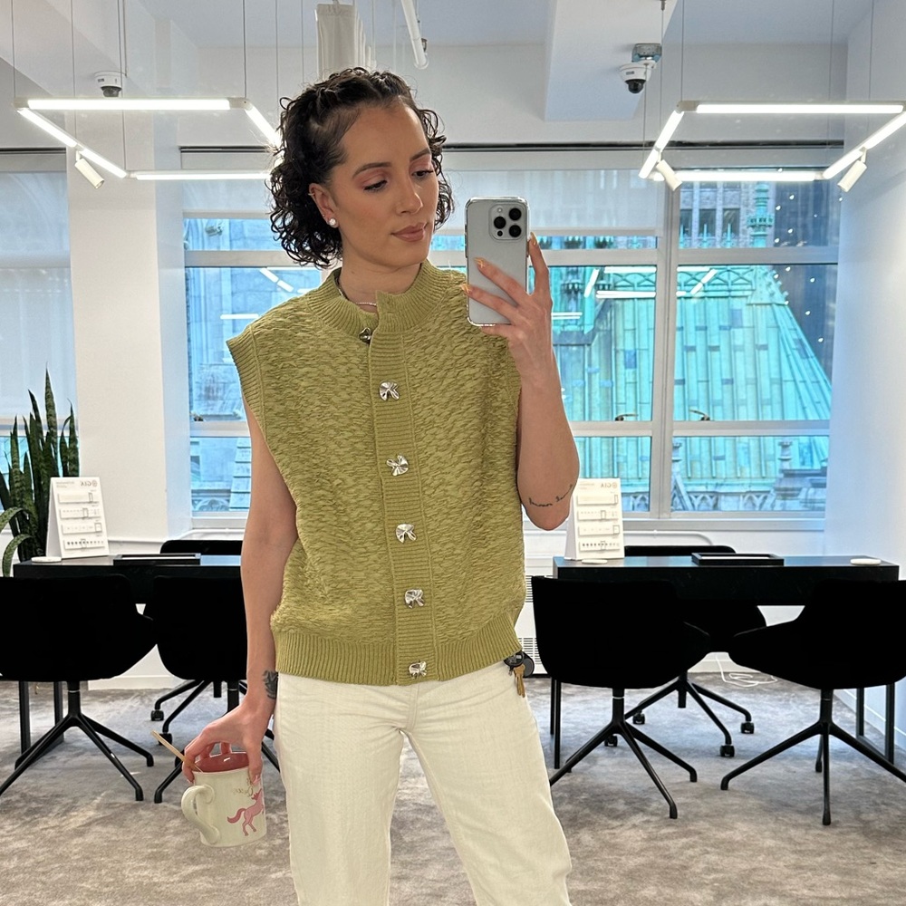 Zara - green vest